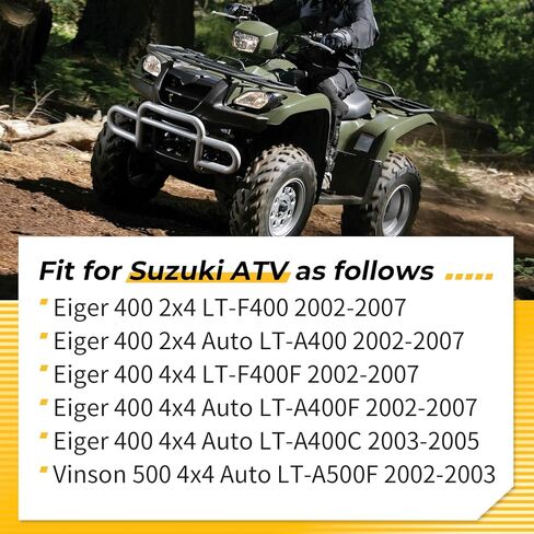 M MATI Front Wheel Hub for Suzuki Vinson 500 4x4 Auto LT-A500F Eiger 400 2x4 LT-F400 LT-A400 Eiger 400 4x4 LT-F400F LT-A400F LT-A400C 2002-2007 54110-38F20 54110-38F00 in Saudi Arabia