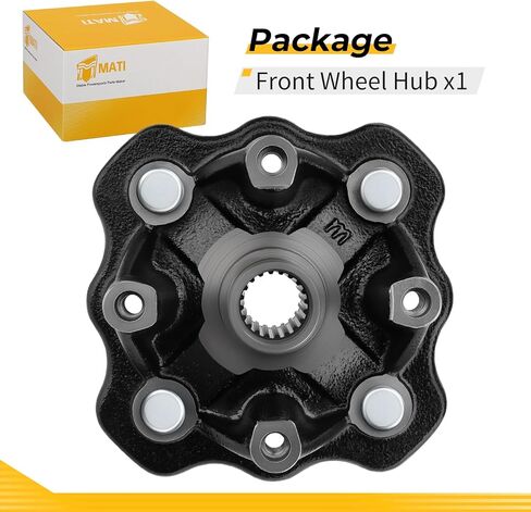 M MATI Front Wheel Hub for Suzuki Vinson 500 4x4 Auto LT-A500F Eiger 400 2x4 LT-F400 LT-A400 Eiger 400 4x4 LT-F400F LT-A400F LT-A400C 2002-2007 54110-38F20 54110-38F00 in Saudi Arabia