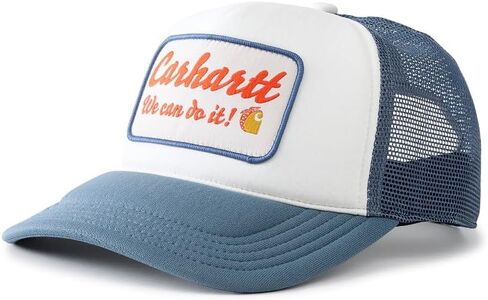 Carhartt Women's Rosie C Trucker Hat, Iron Blue, One Size in Saudi Arabia