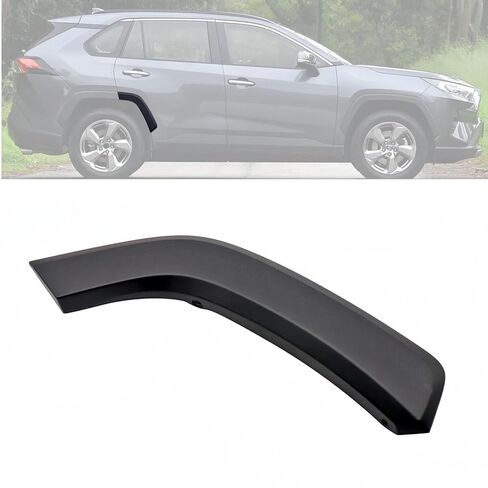 حواف تشكيل مشاعل الحاجز الخلفي المتوافقة مع Toyota Rav4 2019-2022 تحل محل 75061-0R010 (زخرفة القوس الخلفي الأيمن) in Saudi Arabia