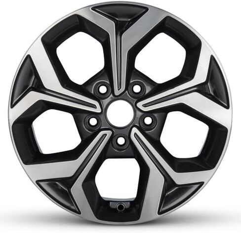 14x6.5 inch OEM Direct Replacement Aluminum Wheel - Recond for Kia Forte 2019–2021 5-114.3mm Black 14 in Rim 52910M7300 in Saudi Arabia