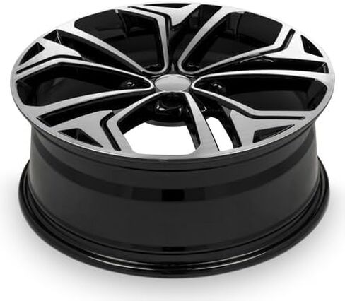 New 19x7.5 inch OEM Direct Replacement Aluminum Wheel for Hyundai Santa Fe 2019–2020 5-114.3mm Black 19 in Rim 52910S1310 in Saudi Arabia