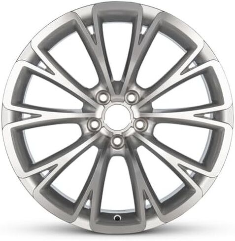 عجلة جديدة مقاس 19x9 بوصة OEM استبدال مباشر من الألومنيوم لسيارة Audi A8 2011-2015 5-112 مللي متر فضي 19 بوصة 4H0601025G in Saudi Arabia