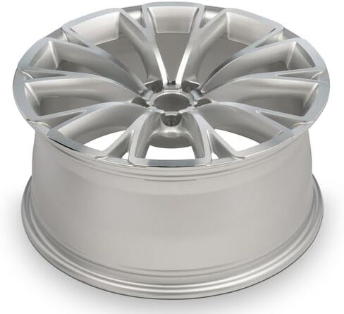 عجلة جديدة مقاس 19x9 بوصة OEM استبدال مباشر من الألومنيوم لسيارة Audi A8 2011-2015 5-112 مللي متر فضي 19 بوصة 4H0601025G in Saudi Arabia