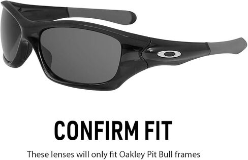 IKON LENSES Polarized Replacement Lenses For Oakley Pit Bull OO9127 Sunglasses in Saudi Arabia