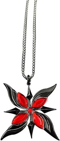 OfficialOtaku Arlecchino The Knave Cosplay Pendant Necklace Jewelry Keychain Accessories in Saudi Arabia