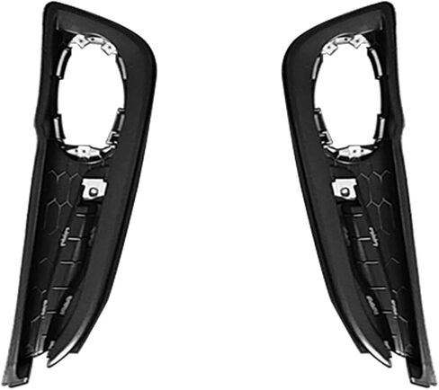 Front Bumper Grille Kit W/Fog Lamps & Bracket Compatible with 2013 2014 2015 Hon-da Civic Sedan Bumper Set, Don't Fit Hybird in Kuwait