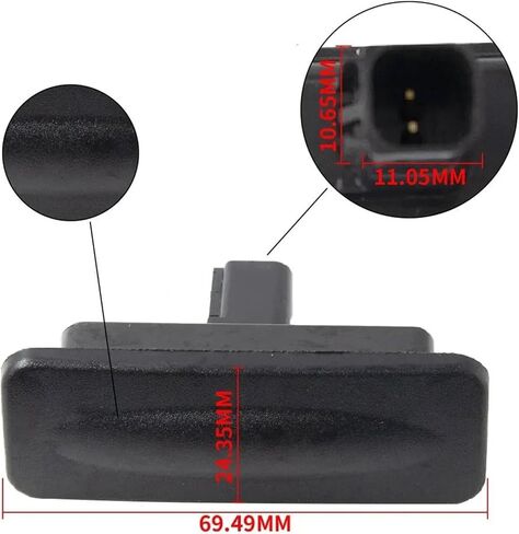 Rear Tailgate Boot Lid Latch Lock Actuator 81260A5000 for Hyundai Elantra for Gt I30 for Kia Ceed 2013 2018 Rear Trunk Lock Boot Release Switch in Saudi Arabia