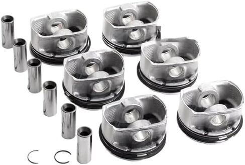 Piston Rings Set 2.5 3.0 L GAS N52 Compatible With E90 E60 E83 Z4 130i 128i 328i 528i 525xi 530xi X1 X3 X5 2.5L 3.0L(3.0L) in Saudi Arabia