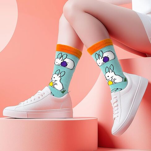 جوارب أرنب عيد الفصح للنساء، جوارب أرنب مبتكرة، هدايا أرنب مضحكة لعيد الفصح in Kuwait