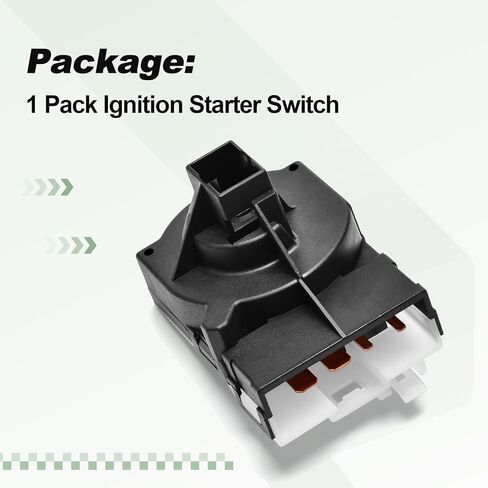 Ignition Starter Switch Compatible with 1995-1999 Neon 1997-2001 Cherokee 1997-2000 Wrangler 1995-1999 Plymouth Neon Replace 88921913 4565326 in Kuwait