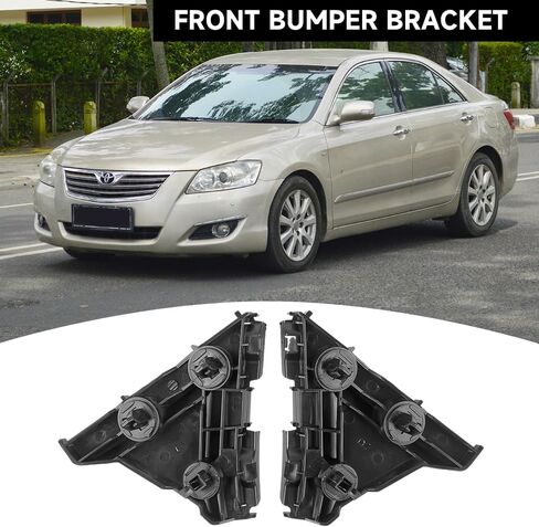 Rear Back Bumper Bracket Bumper Cover Support - Compatible for Toyota Camry 2.4L L4 - Electric/Gas, 2.4L L4 - Gas, 3.5L V6 - Gas 2007-2011 - Replace Part 5257506030, 5257606030, TO1132103, TO1133103 in Saudi Arabia