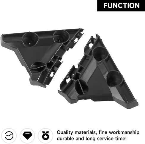 Rear Back Bumper Bracket Bumper Cover Support - Compatible for Toyota Camry 2.4L L4 - Electric/Gas, 2.4L L4 - Gas, 3.5L V6 - Gas 2007-2011 - Replace Part 5257506030, 5257606030, TO1132103, TO1133103 in Saudi Arabia