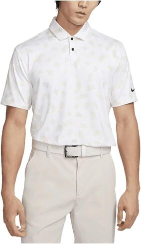 Nike Tour Men's Dri-FIT Golf Polo (White/Black, FD5739-100) Size X-Large in Saudi Arabia