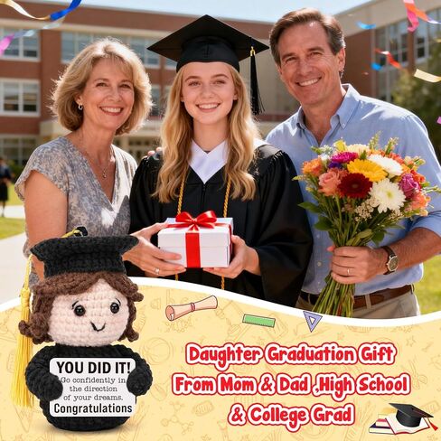 هدايا تخرج لابنتها وصديقتها وزميلتها في الصف، هدية تخرج من المدرسة الثانوية الصغيرة الملهمة من الآباء، هدية تخرج 2026 للنساء الشياطين- لقد فعلتها in Kuwait