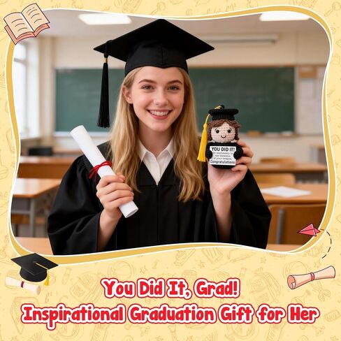 هدايا تخرج لابنتها وصديقتها وزميلتها في الصف، هدية تخرج من المدرسة الثانوية الصغيرة الملهمة من الآباء، هدية تخرج 2026 للنساء الشياطين- لقد فعلتها in Kuwait