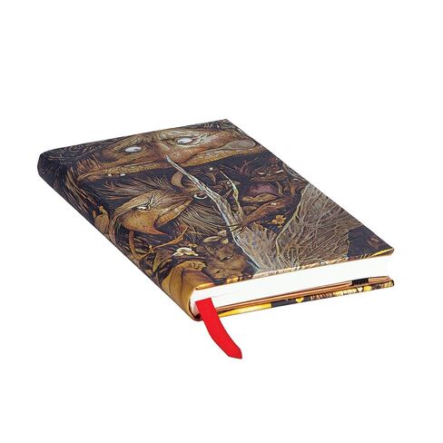 مجلة المخلوقات المؤذية ذات الغلاف الصلب المبطن، 176 صفحة، 85 جرام في المتر المربع من Paperblanks (أرض الجنيات لبراين فرود) in Saudi Arabia