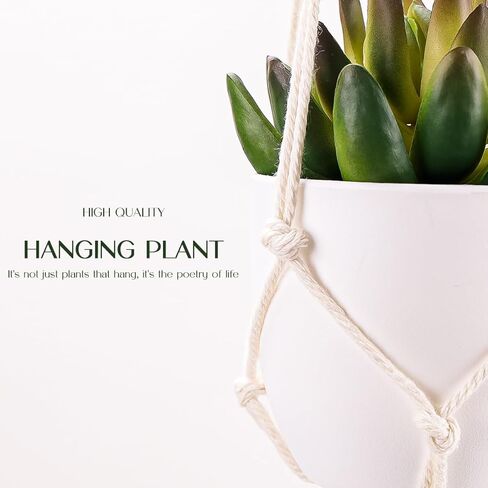 Kepfire 2 حزمة النباتات المعلقة وهمية مع وعاء النباتات الخضراء الاصطناعية الطبيعية مع أوراق اللبلاب للحديقة الفناء الخلفي غرفة المعيشة الزفاف الديكور الداخلي والخارجي in Kuwait