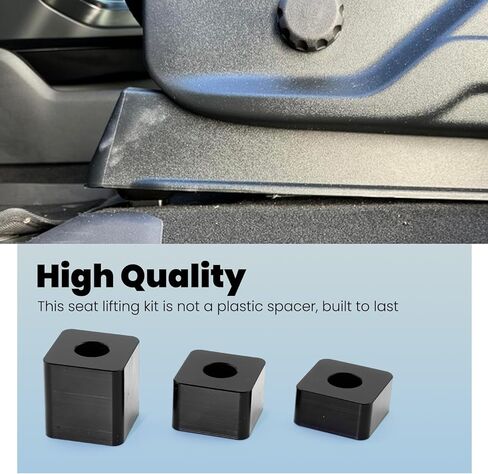 ASTROSYNC Seat Spacers Fit For Ford F150 2015+ / F250 F350 F450 Super Duty 2017+ Model, Seat Recline Lift Kit Rear of Front Seat Riser in Saudi Arabia