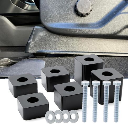 ASTROSYNC Seat Spacers Fit For Ford F150 2015+ / F250 F350 F450 Super Duty 2017+ Model, Seat Recline Lift Kit Rear of Front Seat Riser in Saudi Arabia