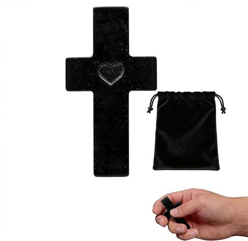 SWIFTDRY Marble Pocket Cross Gift - Heirloom Quality Prayer Cross with Unique Veining, a Meaningful & Lasting Christian Gift for Easter or Baptism(White) in Saudi Arabia