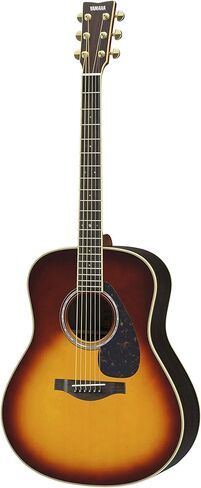 Yamaha L-Series LS16 Concert Size Acoustic-Electric Guitar with Gig Bag - Natural in Kuwait