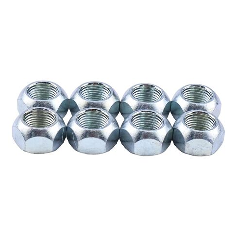 JEENDA 8Pcs Lug Nuts 8 x 5/8" Compatible with 5/8" Stud Trailer axle hub Dually & 17.5 Wheel w/Ring for 8k, 10k, 12k Axles in Saudi Arabia