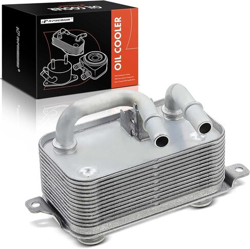 A-Premium Transmission Oil Cooler Compatible with BMW 525i 530i 545i 645Ci 2004-2005 745i 745Li 2002-2005 L6 2.5L 3.0L V8 4.4L in Saudi Arabia