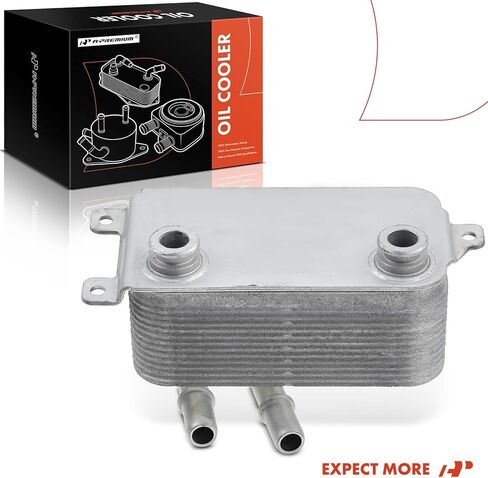 A-Premium Transmission Oil Cooler Compatible with BMW 525i 530i 545i 645Ci 2004-2005 745i 745Li 2002-2005 L6 2.5L 3.0L V8 4.4L in Saudi Arabia