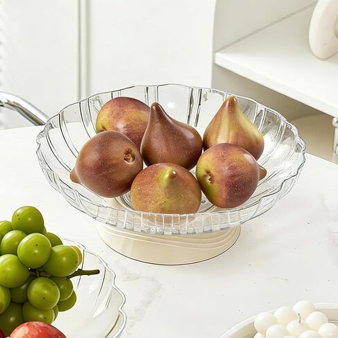 6 Pcs Artificial Figs, Realistic Fake Fig Fruit - Lifelike Foam Decorative Models for Home Kitchen Cabinet, Table Display, Vase & Bowl Filler, Photography Props, Supermarket Decor in Saudi Arabia