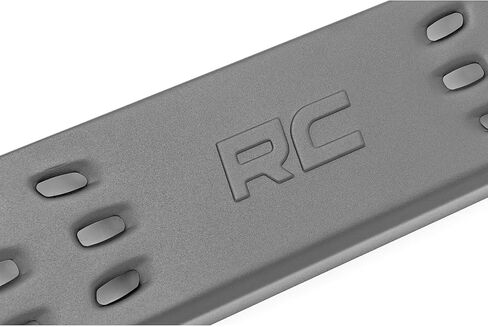 Rough Country RPT2 Running Boards for Jeep Gladiator JT 4WD (2020–2025) – 6.75" Steel Side Steps, No-Drill Bolt-On, Matte Black in Saudi Arabia