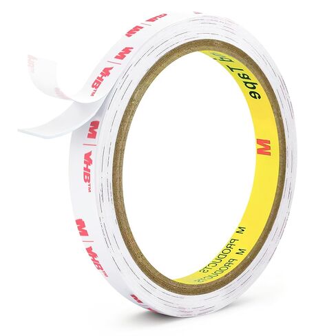 شريط مزدوج الجوانب عالي التحمل، شريط تثبيت قابل للإزالة مقاس 1 × 9.85 قدم للجدار، شريط إسفنجي قوي جدًا، شرائط لاصقة معلقة للصور مقاومة للماء للسيارات والجدران والمنزل وديكور المكتب in Kuwait