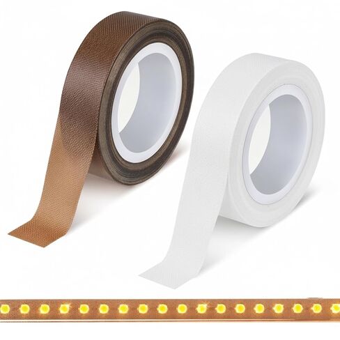 قطعتان من أشرطة إخفاء شريط الضوء LED، شريط توزيع LED 0.59 بوصة × 29.5 قدم مقاوم للحرارة ومضاد للوهج، شريط تعتيم الضوء، ملصق غطاء ناعم للإضاءة، ملصقات حجب مصابيح LED، لون القهوة البيضاء in Saudi Arabia