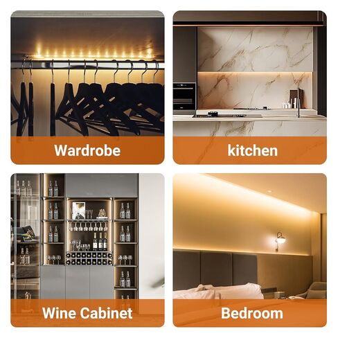 قطعتان من أشرطة إخفاء شريط الضوء LED، شريط توزيع LED 0.59 بوصة × 29.5 قدم مقاوم للحرارة ومضاد للوهج، شريط تعتيم الضوء، ملصق غطاء ناعم للإضاءة، ملصقات حجب مصابيح LED، لون القهوة البيضاء in Saudi Arabia