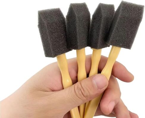 20 PcsCar Air Vent Cleaning Brush, Disposable Car Air Vent Cleaning Sponge Head, Mini Duster for Automotive AC Vents, Dashboard, Keyboard & Blinds in Saudi Arabia