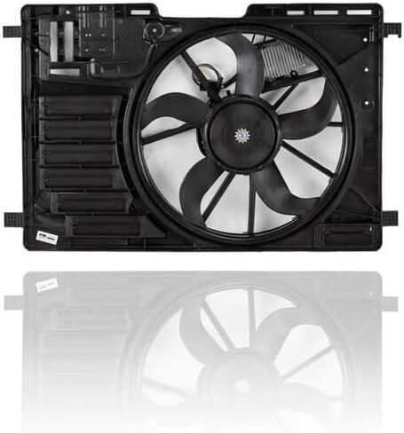 Cooling Direct Engine Cooling Fan Assembly - 34 Inch, 4-Pin, Compatible with '12-18 Ford Focus/ST Hatchback 4-Cylinder/2.0 Turbo, 14-18 Transit Connect 4-Cylinder/1.6 Turbo/2.5-Liter - CV6Z8C607P in Saudi Arabia