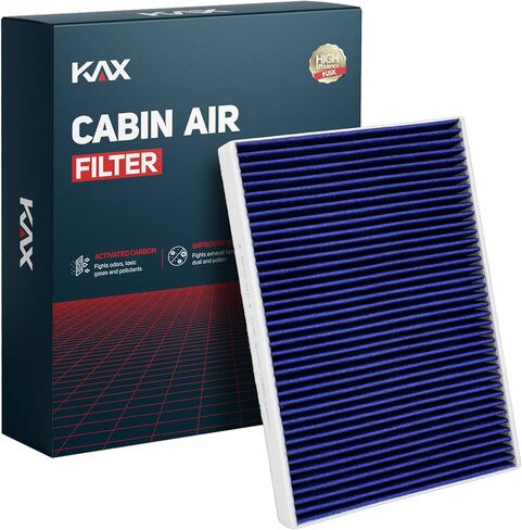 KAX Cabin Air Filter, Replacement for GCF017(CF10373) Jetta, Tiguan, Passat, Golf, Beetle, GTI, A3, Q3, TT, A3 Quattro Cabin Filter, Strong Adsorption Cabin Filter with Upgraded Activated Carbon in Saudi Arabia