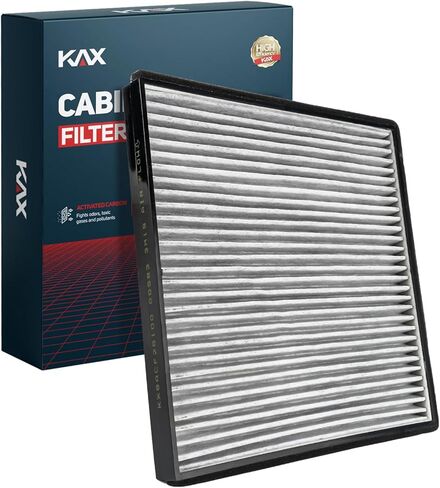 KAX Cabin Air Filter, Replacement for GCF017(CF10373) Jetta, Tiguan, Passat, Golf, Beetle, GTI, A3, Q3, TT, A3 Quattro Cabin Filter, Strong Adsorption Cabin Filter with Upgraded Activated Carbon in Saudi Arabia