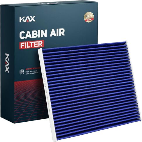KAX Cabin Air Filter, Replacement for GCF017(CF10373) Jetta, Tiguan, Passat, Golf, Beetle, GTI, A3, Q3, TT, A3 Quattro Cabin Filter, Strong Adsorption Cabin Filter with Upgraded Activated Carbon in Saudi Arabia