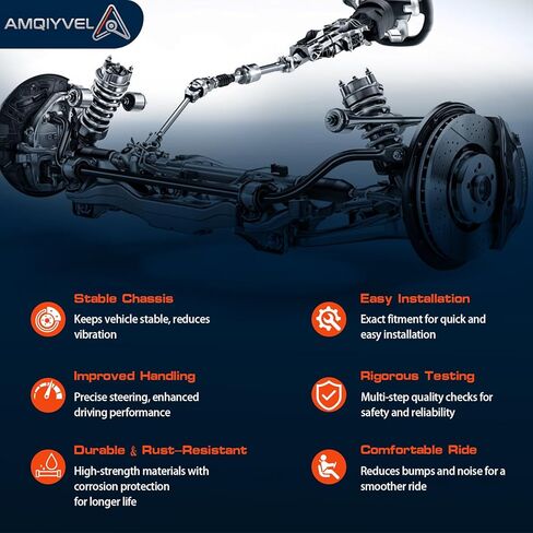 6 قطع ذراع تحكم سفلي أمامي مع طقم تعليق كروي متوافق مع Honda Accord 2013-2017، متوافق مع Acura TLX 2016-2020، K642509، K642517، K500315، K750650، K750651 in Kuwait