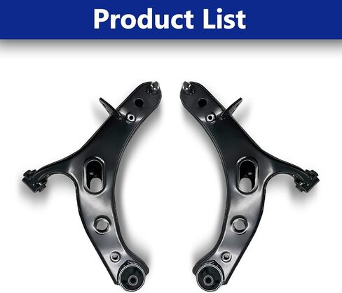 Front Lower Right and Left Control Arms with Ball Joints Suspension Kit Fit For 2010-2014 Subaru Outback Legacy, RK623344 RK623343 in Saudi Arabia