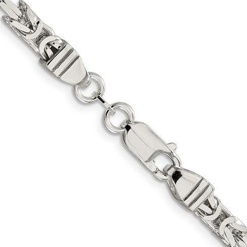 Sterling Silver Byzantine Chain 30" in Saudi Arabia