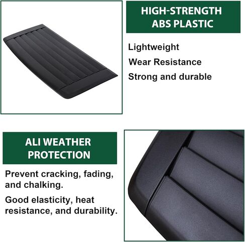 Louver Hood Air Vent Grille Panel Replacement Compatible with 2006-2010 Hummer H3 Adventure 3.7L Replacement for 15231746 15836982 15298497 20880500 in Kuwait