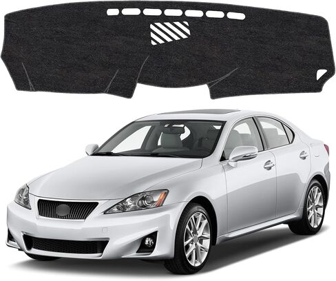 Dash Cover Mat for Lexus IS250 IS350 IS200 IS300 ISF XE20 2006-2013 Non-Slip Dashboard Cover Mat Sunshade UV Rays Protector Interior Accessories in Saudi Arabia