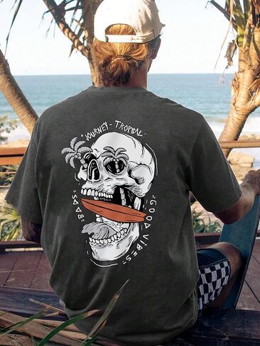 Men T Shirt, Short Sleeve Tee, Sizes S-XL in Saudi Arabia