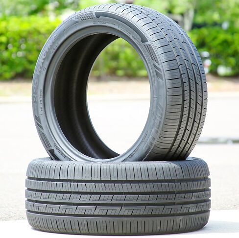 مجموعة من 4 (أربعة) إطارات Aplus PRO Racing لجميع المواسم للشاحنات/سيارات الدفع الرباعي عالية الأداء - 255/45R20 255/45ZR20 255/45/20 255/45-20 نطاق تحميل 105 وات XL 4 طبقات BSW جدار جانبي أسود UTQG 420AA in Saudi Arabia