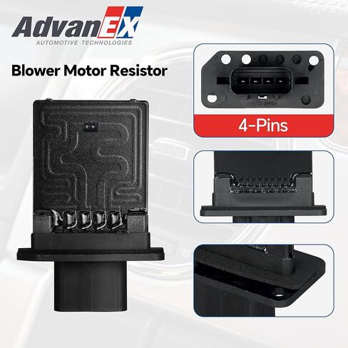 271505Z000 HVAC Manual Control Module Blower Motor Resistor Compatible with Infiniti QX56 Nissan Armada/Frontier/Pathfinder/Quest/Titan/Xterra Replace 271507S000 RU-365 in Saudi Arabia