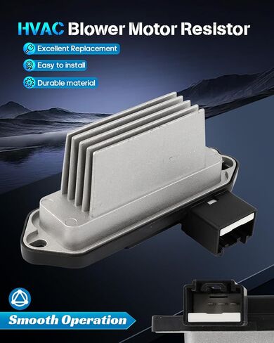ECCPP AC Blower Motor Resistor Fit for 2008-2010,2012-2015 for Mazda 5 HVAC Heater Blower Resistor Control Module 973-247, 973247, 973 247, RU742, 4P1704, CE4961B15 HVAC Resistor Regulator Replacement in Saudi Arabia