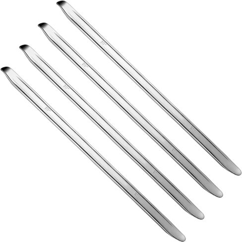 Zonon 4 Pcs 20 Inch Tire Spoons Iron Heavy Duty Tire Changing Tool Levers Bar Professional Changing Tool for Installing and Removing and Repairing Wheel for Cars Motorcycles Dirt bike Lawn Mower Spoon in Saudi Arabia