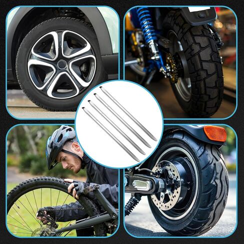 Zonon 4 Pcs 20 Inch Tire Spoons Iron Heavy Duty Tire Changing Tool Levers Bar Professional Changing Tool for Installing and Removing and Repairing Wheel for Cars Motorcycles Dirt bike Lawn Mower Spoon in Saudi Arabia